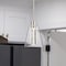 Nuvo Aura, 7 Inch LED Pendant, Brushed Nickel, K9 Bubble Crystal, 3000K CCT 62/2191 - alternate 3